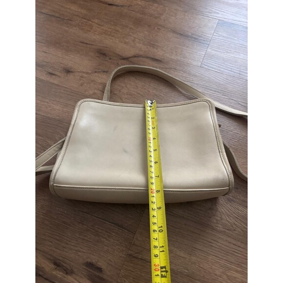 Coach Vintage 9814 Cream Leather Sutton Crossbody Shoulder Bag - Picture 3 of 8